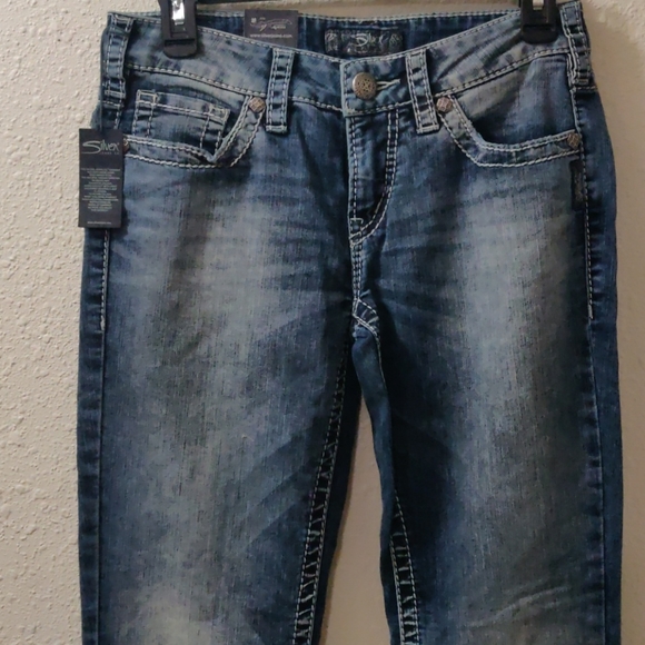 Silver Jeans NEW W/TAGS 28x33 - Picture 4 of 5